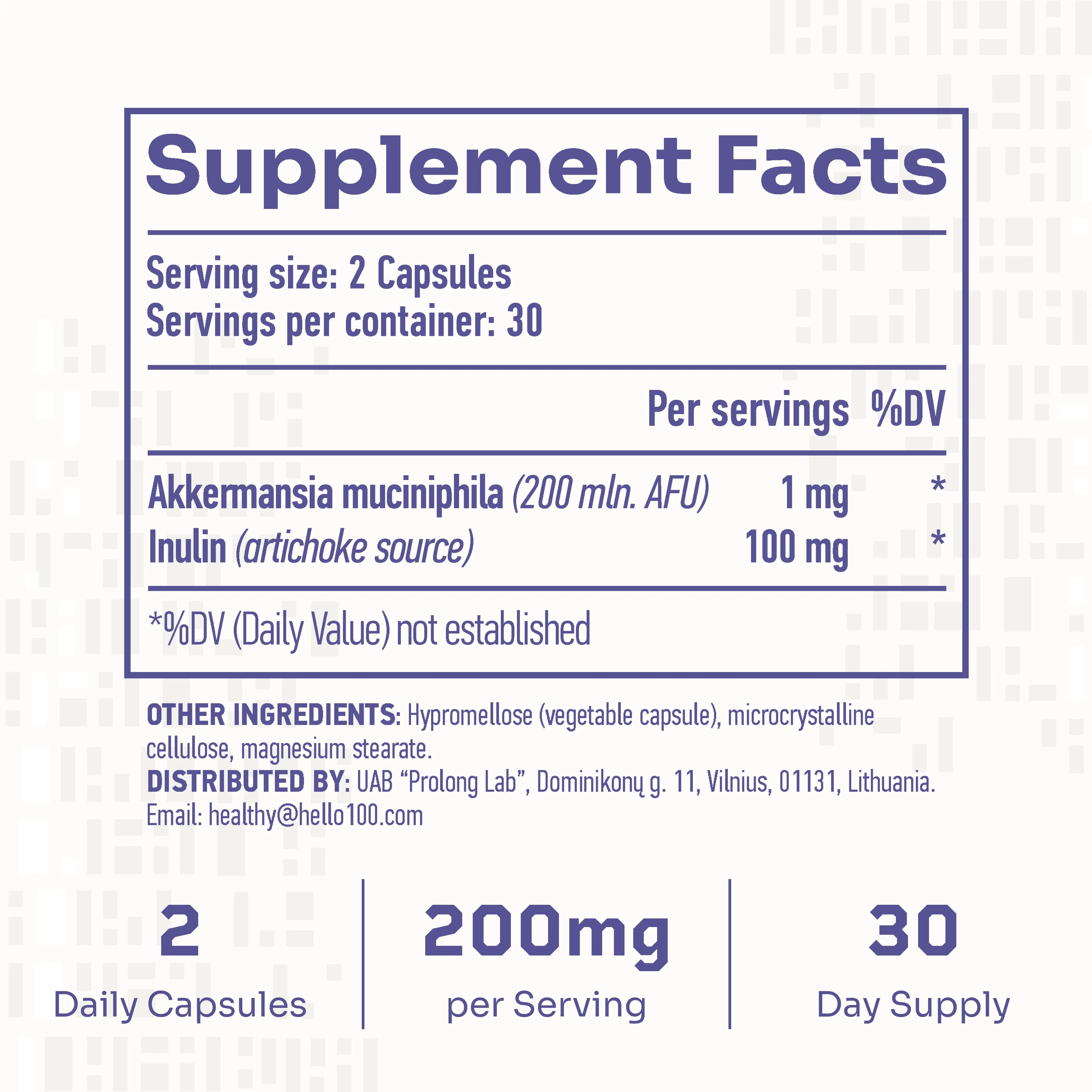 Akkermansia Metabolic Support Complex