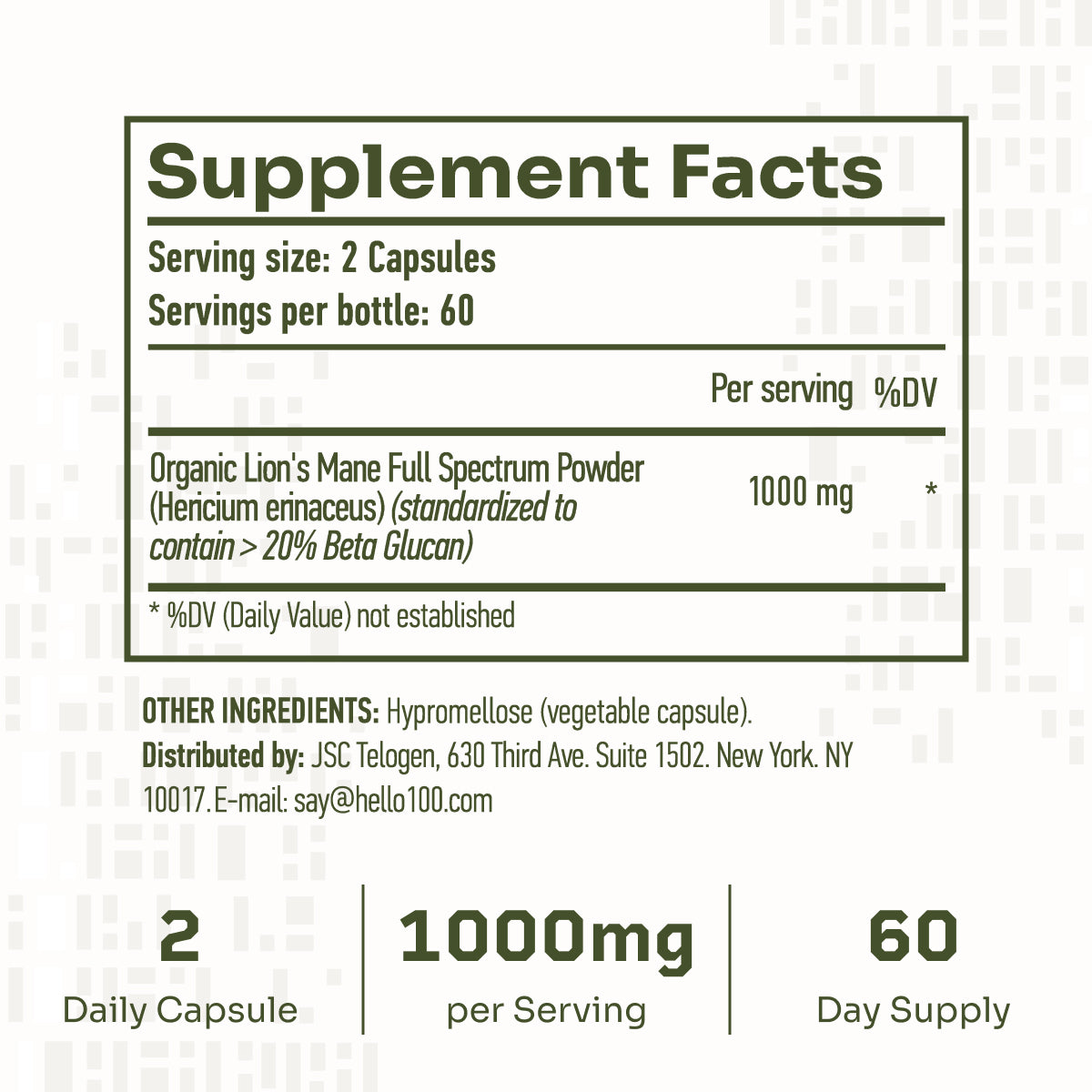 Lion's Mane Capsules