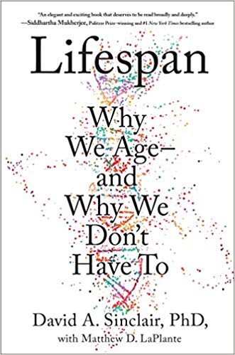David Sinclair's "Lifespan" book cover