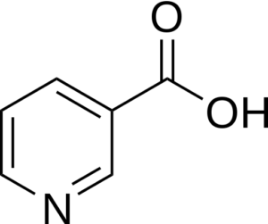 niacin, nicotinic acid NA chemical structure