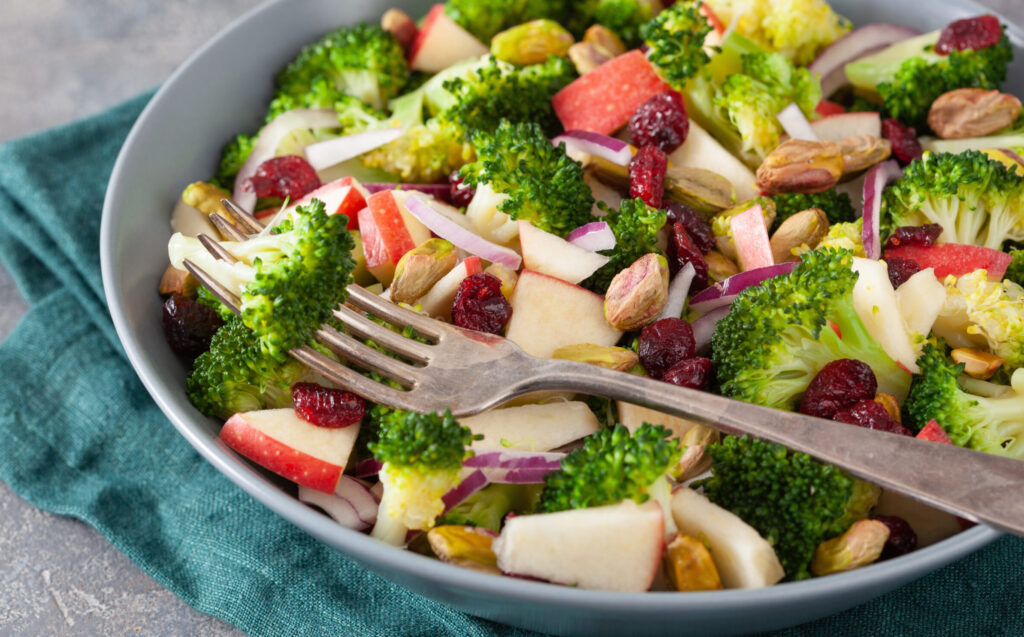 NMN foods recipe with broccoli with cranberries 