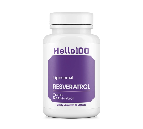 1 bottle of Hello100 resveratrol