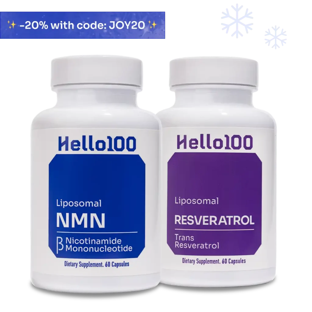 1 bundle of Hello100 NAD+ x resveratrol