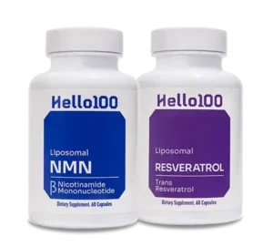 1 bundle of Hello100 NAD+ x resveratrol