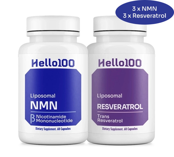3 pack NMN & Resveratrol bundle