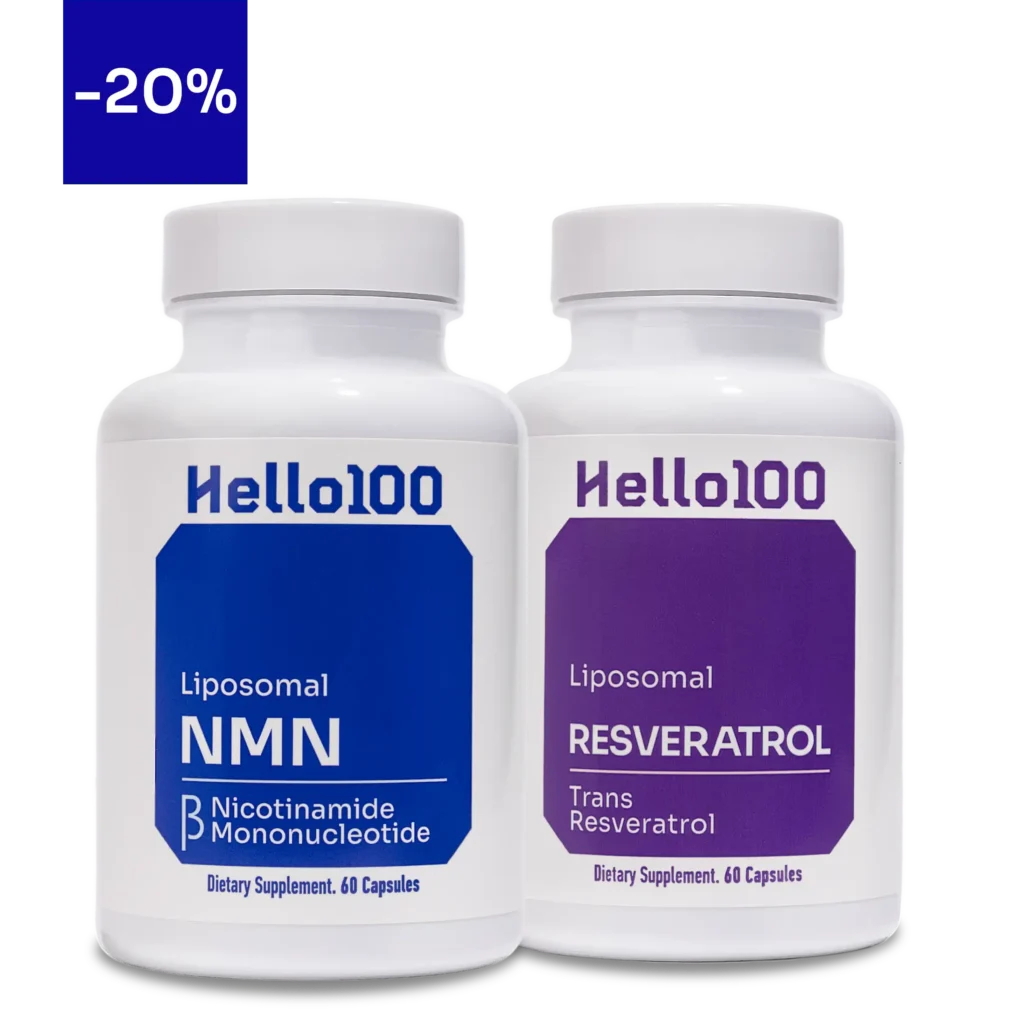 1 bundle of Hello100 NMN x resveratrol